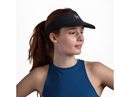 BUFF GO VISOR SOLID BLACK VIZOR ŞAPKA