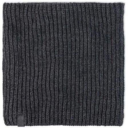 Buff Örgü Kaşkol Knitted & Fleece Neckwarmer Jarn Graphite Gri