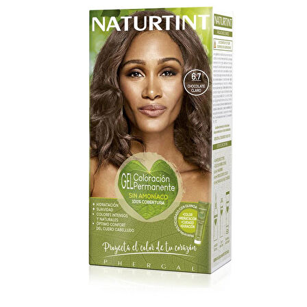 Naturtint 6.7 Açık Çikolata Doğal Saç Boyası 170ML