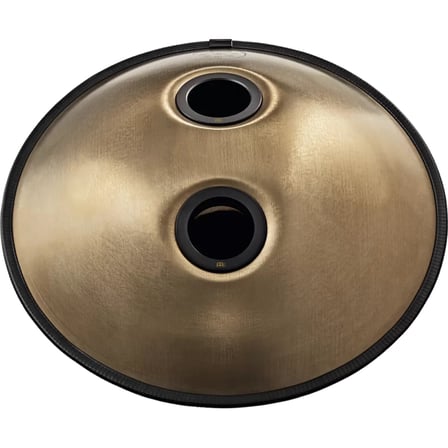 Meinl Sonic Energy HPSTL100 Stainless Steel 10 Notes D Kurd Handpan (Vintage Gold)