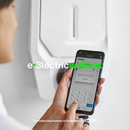 Elektrikli Aracınıza 22 kW Güçle Hızlı Şarj İstasyonu Famatel E-3lectric Wallbox