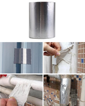 2 Li Set Su Geçirmez Sızdırmaz Tamir Bandı Güçlü Yapışkanlı 72 Mm