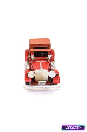 Klasik Dekoratif Metal Araba Retro Model Maket Vintage Hediyelik Masaüstü Biblo C0674