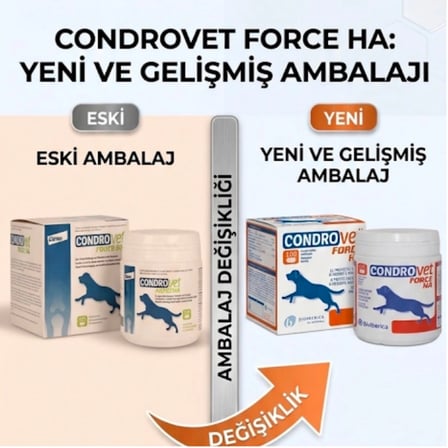 Bioiberica Condrovet Force Ha Glukozamin Desteği 120tb