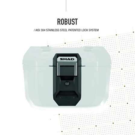 SHAD TR-41 Terra Çanta Topcase Siyah D0TR41100