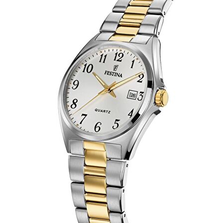FESTINA F20554/1 ALTIN KAPLAMA KLASİK ERKEK KOL SAATİ