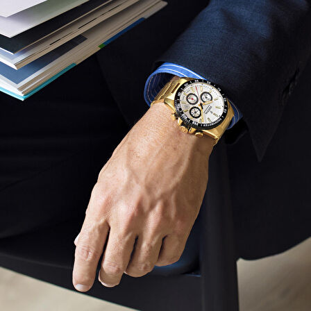 FESTINA F20634/1 ALTIN KAPLAMA ERKEK KOL SAATİ