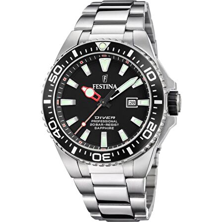 FESTINA F20663/3 SAFİR CAM ERKEK KOL SAATİ