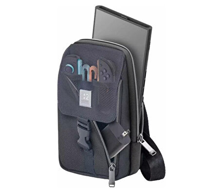 NİNTENDO SWİTCH 2 ÇAPRAZ ASKILI SIRT TAŞIMA ÇANTASI MC16