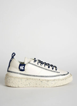 Bonamaso Sneaker, 37, Beyaz - Mavi