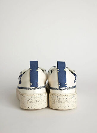 Bonamaso Sneaker, 37, Beyaz - Mavi