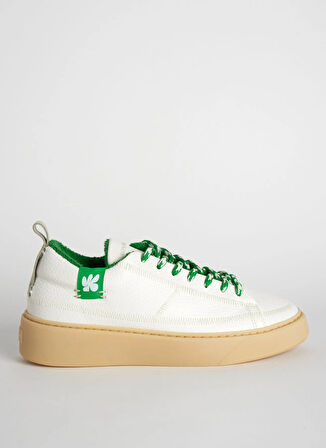 Bonamaso Sneaker, 36, Beyaz - Yeşil