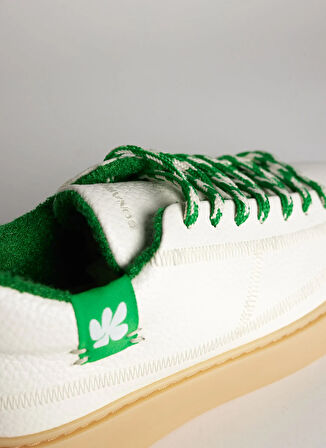 Bonamaso Sneaker, 36, Beyaz - Yeşil