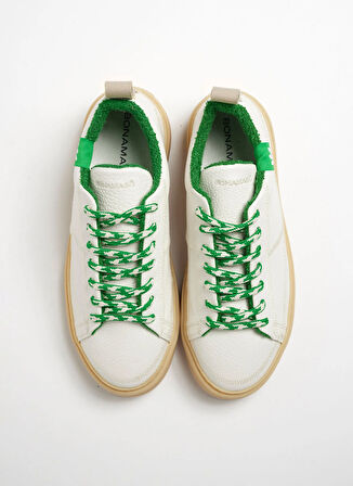 Bonamaso Sneaker, 36, Beyaz - Yeşil