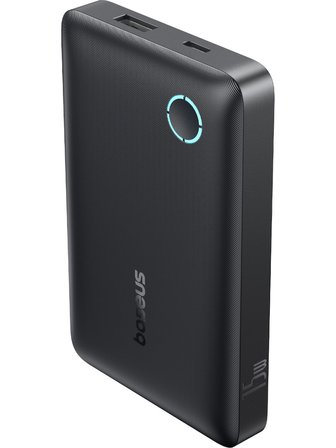 Baseus P1008210C123-00 Enerfill Fp11 10.000 Mah 15W Taşınabilir Şarj Cihazı Siyah Powerbank