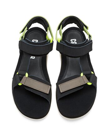 Erkek Sandalet K100416-008 Camper Oruga Sandal Siyah