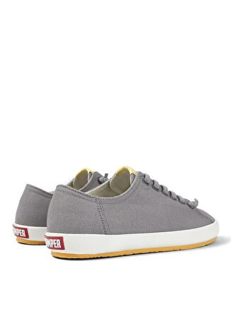 Camper Gri Erkek Sneaker Peu Rambla Vulcanizado