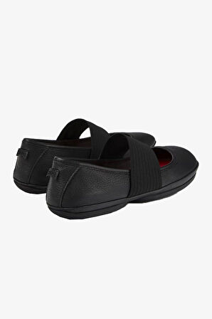 Camper Right Nina Kadın Siyah Babet 21595-242