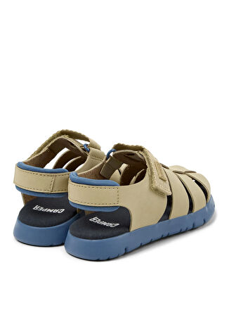 Camper Bej - Mavi Erkek Çocuk Sandalet Oruga Sandal Kids