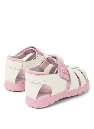 Camper Bej - Pembe Bebek Sandalet Oruga Sandal FW