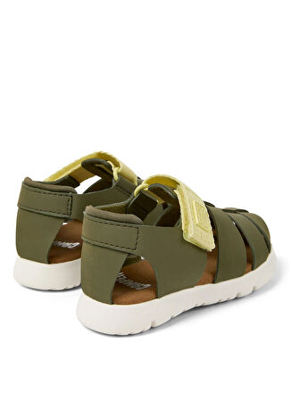 Camper Haki Erkek Çocuk Sandalet Oruga Sandal FW