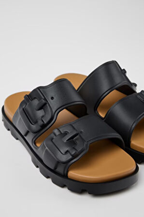 Erkek Brutus Sandalet - Siyah | 40