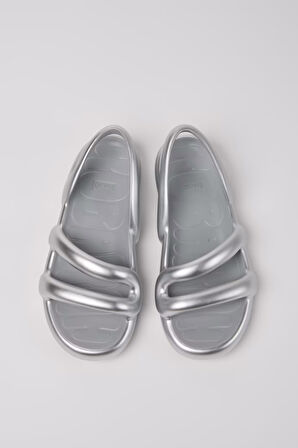 Kadın Kobarah Flat Sandalet - Gri | 40