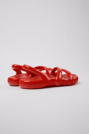 Kadın Kobarah Flat Sandalet - Kırmızı | 36