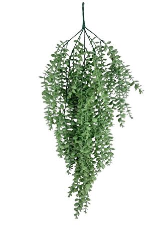 Yapay Çiçek Sarkan Mat Pastel Yeşil Şimşir Okaliptus Jumbo Boy 75*35cm Yapay Sarmaşık