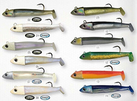 Fishus Saki Shad Assist Silikon Yem 16gr - 08