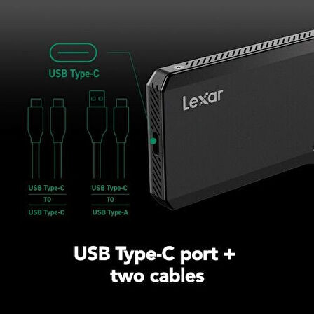 Lexar 4TB Profesyonel SL600 USB Taşınabilir SSD