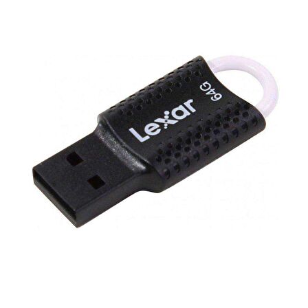 Lexar 64Gb Usb 2.0 Jump V40 Siyah Flash Bellek LJDV40-64GA