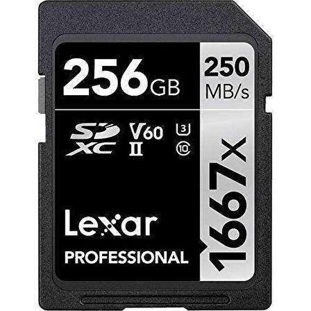 Lexar 256GB Professional 1667x SDXC HAFIZA KARTI