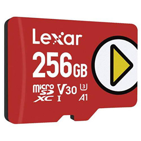 Lexar 256GB Play 160mb V10 UHSI Micro SD Hafıza Kartı