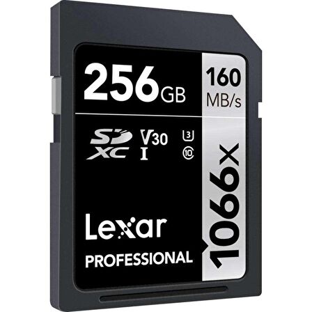 Lexar 256 GB Professional 1066x SDXC UHS-I Hafıza Kartı