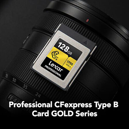 Lexar 128GB CFexpress Type B 1750Mb/1500Mb Hafıza Kartı