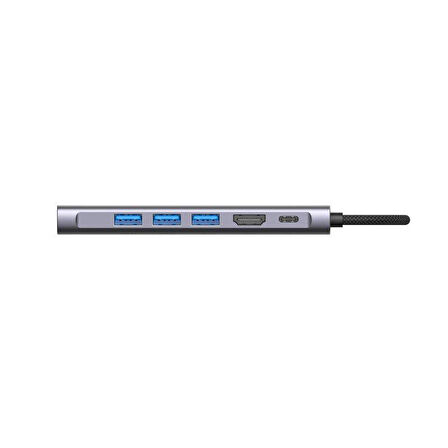 Lexar 7in1 H31 TypeC Macbook Çevirici Çoklayıcı Adaptör LPAH31N