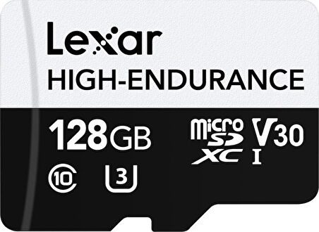 Lexar High Endurance 128gb Micro SD 100MB V30 4K Hafıza Kartı