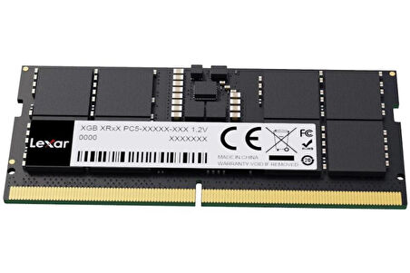 Lexar 16GB  LD5S16G56C46ST-BGS 5600Mhz DDR5 So-DIMM CL46 262 Pin 1.2V Ram Bellek 