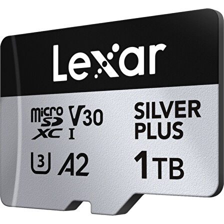 Lexar 1TB Silver Plus 205MB/s microSDXC Hafıza Kartı
