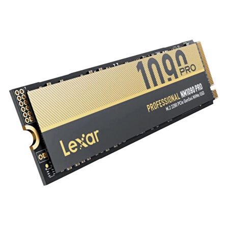Lexar NM1090 PRO 2TB NVMe PCIe Gen5 x4 Okuma 14000MB – Yazma 13000MB M.2 SSD (LNM109P002T-RNNNG)