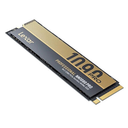 Lexar NM1090 PRO 2TB NVMe PCIe Gen5 x4 Okuma 14000MB – Yazma 13000MB M.2 SSD (LNM109P002T-RNNNG)