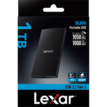 Lexar 1TB 1050MB/S USB 3.2 Taşınabilir SSD HardDisk LSL30001T