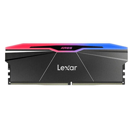 Lexar ARES 2nd Gen RGB 64GB (2x32GB) 6400MHz CL32 Intel XMP 3.0 / AMD EXPO DDR5 Heatsink Ram (LD5U32G64C32BR-RGD)