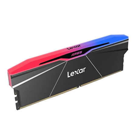 Lexar ARES 2nd Gen RGB 64GB (2x32GB) 6400MHz CL32 Intel XMP 3.0 / AMD EXPO DDR5 Heatsink Ram (LD5U32G64C32BR-RGD)