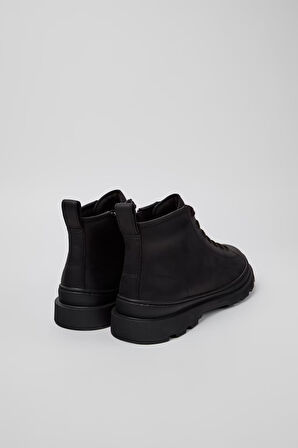 Erkek Brutus Deri Bot - Siyah | 45