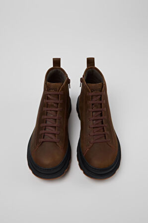 Erkek Brutus Deri Bot - Koyu Kahverengi | 41