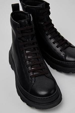 Kadın Brutus Deri Bot - Siyah | 36