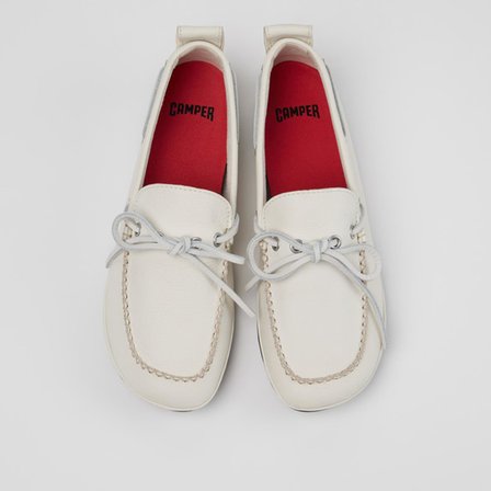 Camper Right Nina Beyaz Kadın Makosen / Babet CMPK201848-004 CMP.016