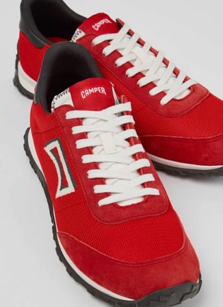 Camper Kırmızı Erkek Sneaker Drift Walk